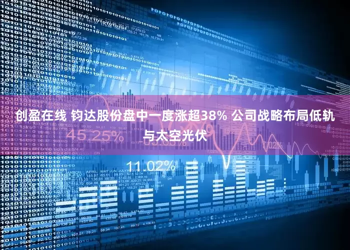 创盈在线 钧达股份盘中一度涨超38% 公司战略布局低轨与太空光伏